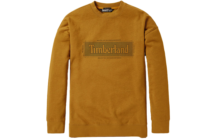 Timberland Outdoor Loose Fit Crewneck Sweatshirt Wheat Color A2A14-P47