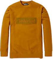 Timberland Outdoor Loose Fit Crewneck Sweatshirt Wheat Color A2A14-P47 Timberland Outdoor Loose Fit Crewneck Sweatshirt Wheat Color A2A14-P47