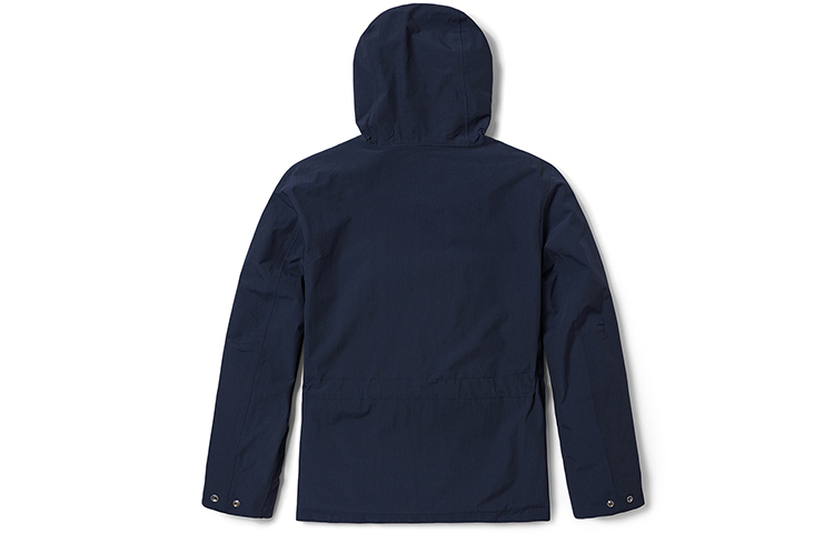 Lookbook 添柏岚户外多口袋连帽夹克 - 深蓝宝石色 A69H5-433