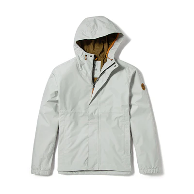 Timberland Outdoor Packable Hooded Jacket Sand White Mens A2EYF-BH7