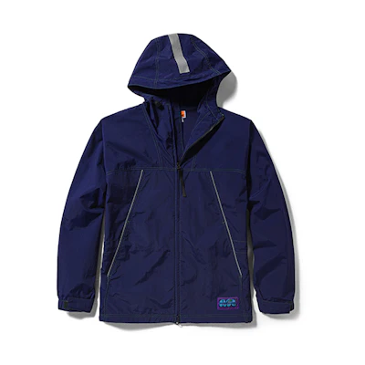Timberland Outdoor Reflective Water-Resistant Hooded Jacket Unisex - Blue A412V-EJ3