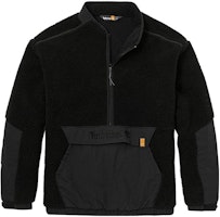 Timberland Outdoor Remix Colorblock Fleece Half-Zip Jacket Unisex Black. A5URK-001 Timberland Outdoor Remix Colorblock Fleece Half-Zip Jacket Unisex Black. A5URK-001