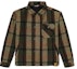 Order Kemeja Lengan Panjang Timberland Retro Plaid Hijau Uniseks. A5UU3-U36