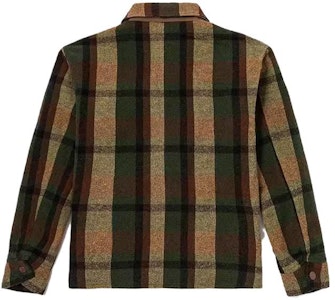 Kemeja Lengan Panjang Timberland Retro Plaid Hijau Uniseks. A5UU3-U36 Lookbook Kemeja Lengan Panjang Timberland Retro Plaid Hijau Uniseks. A5UU3-U36