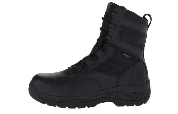 Timberland Outdoor Shock-Absorbing Work Boots 'Black' 0194A386
