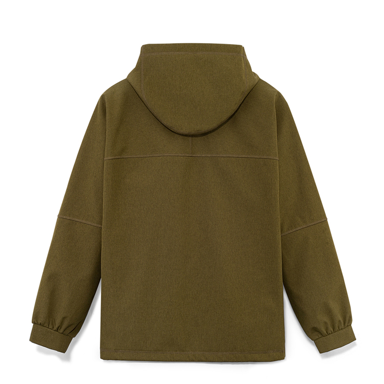 Lookbook 팀버랜드 아웃도어 소프트쉘 방수 방풍 자켓 다크 올리브 그린 A5M62302