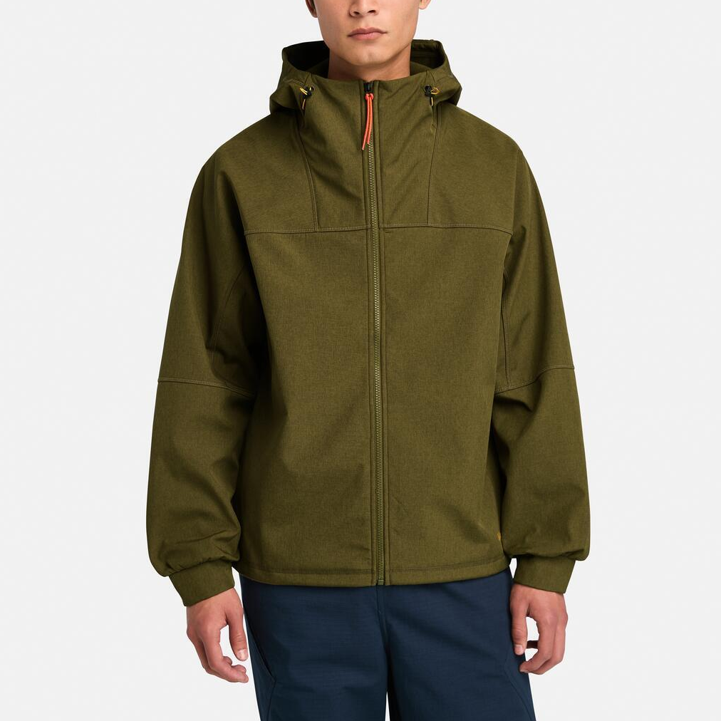 Shop 팀버랜드 아웃도어 소프트쉘 방수 방풍 자켓 다크 올리브 그린 A5M62302