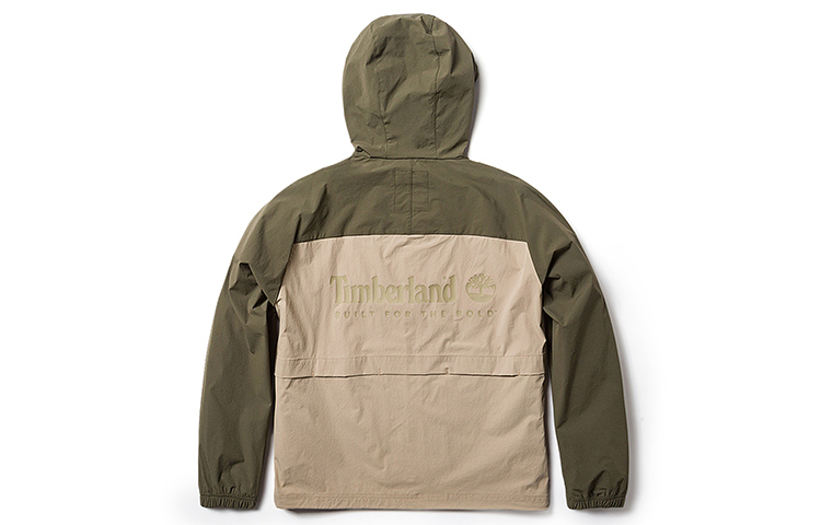 Lookbook 팀버랜드 아웃도어 방수 캐주얼 자켓 유니섹스 - 라이트 어스 톤 A66EF-269