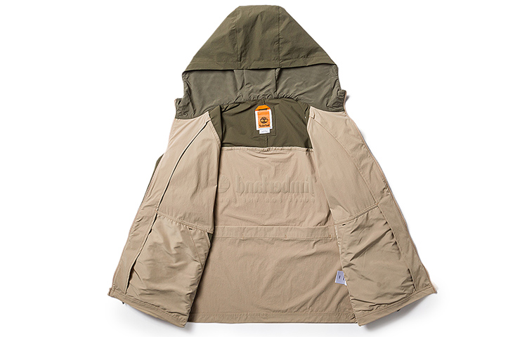 Shop 팀버랜드 아웃도어 방수 캐주얼 자켓 유니섹스 - 라이트 어스 톤 A66EF-269