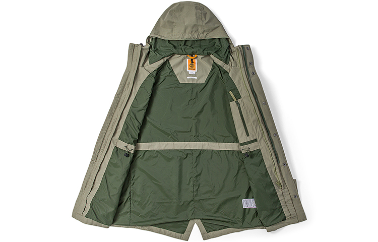 Timberland Outdoor Waterproof 3-in-1 Hooded Jacket Kassel Green A69MW-590 圖 4