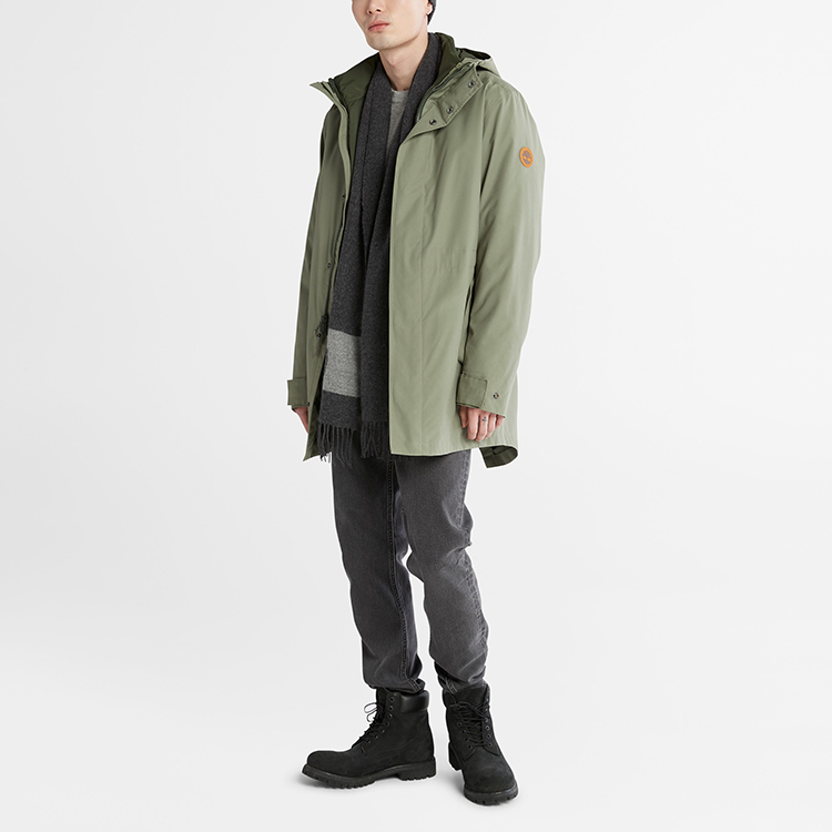 Timberland Outdoor Waterproof 3-in-1 Hooded Jacket Kassel Green A69MW-590 圖 7