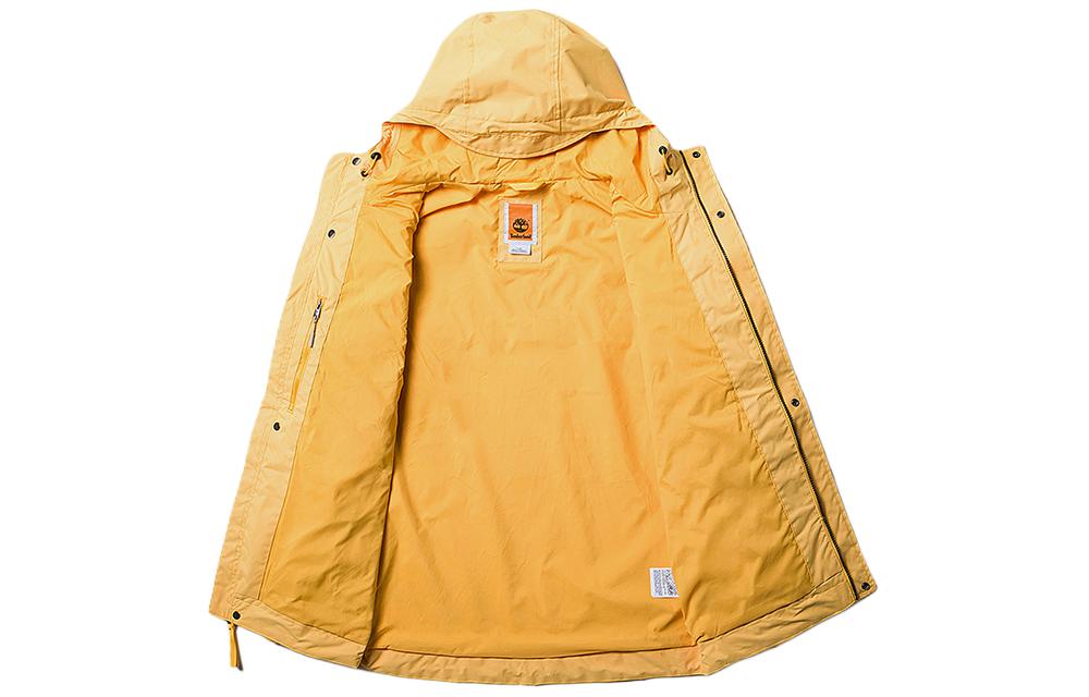Shop 팀버랜드 아웃도어 방수 후드 집업 재킷 미모사 옐로우 A695W-EG4
