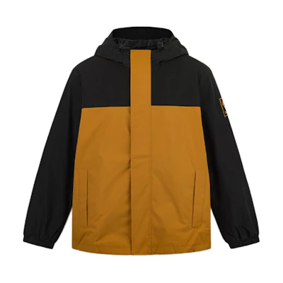 Timberland Outdoor Waterproof Long Sleeve Jacket - Wheat/Black A44XJ-P57