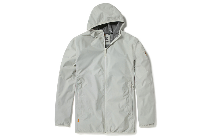 Timberland Outdoor Waterproof Windbreaker Jacket White Sand Color A2ETN-BH7