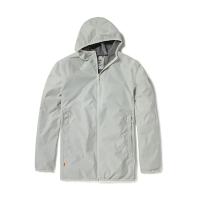 Timberland Outdoor Waterproof Windbreaker Jacket White Sand Color A2ETN-BH7