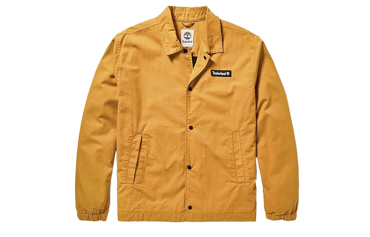 Timberland Outdoor Workwear Coach Jacket in Dark Cheese Color A2CCJ-804