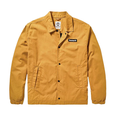 Timberland Outdoor Workwear Coach Jacket in Dark Cheese Color A2CCJ-804
