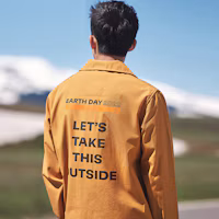 Purchase Timberland 麥色工裝印字戶外夾克 A61G9-P47