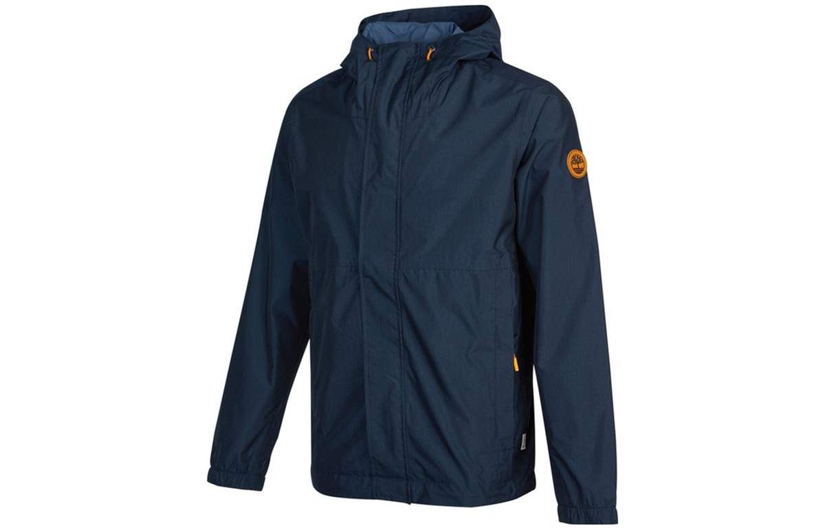 Order Timberland Outdoor Workwear Packable Hooded Jacket - Navy Blue A2EYF-433