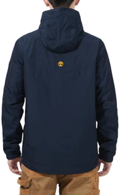 Timberland Outdoor Workwear Packable Hooded Jacket - Navy Blue A2EYF-433 Details for Timberland Outdoor Workwear Packable Hooded Jacket - Navy Blue A2EYF-433