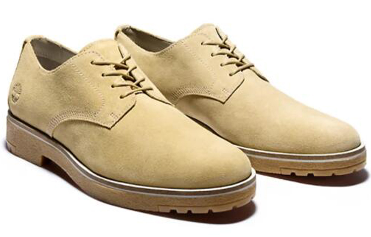 Order 添柏岚 民俗紳士 耐磨防滑牛津板鞋 淺黃色