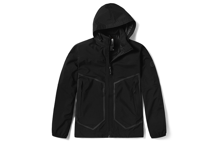 Timberland Packable Hooded Breathable Jacket Black A24M3-001
