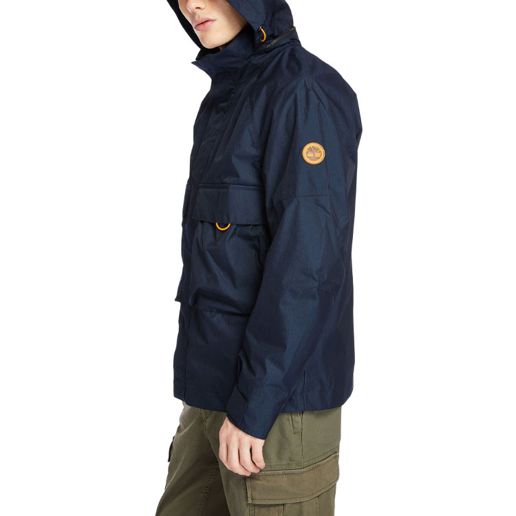 Cheap Timberland Packable Hooded Outdoor Jacket Deep Sapphire Blue A24YY-433