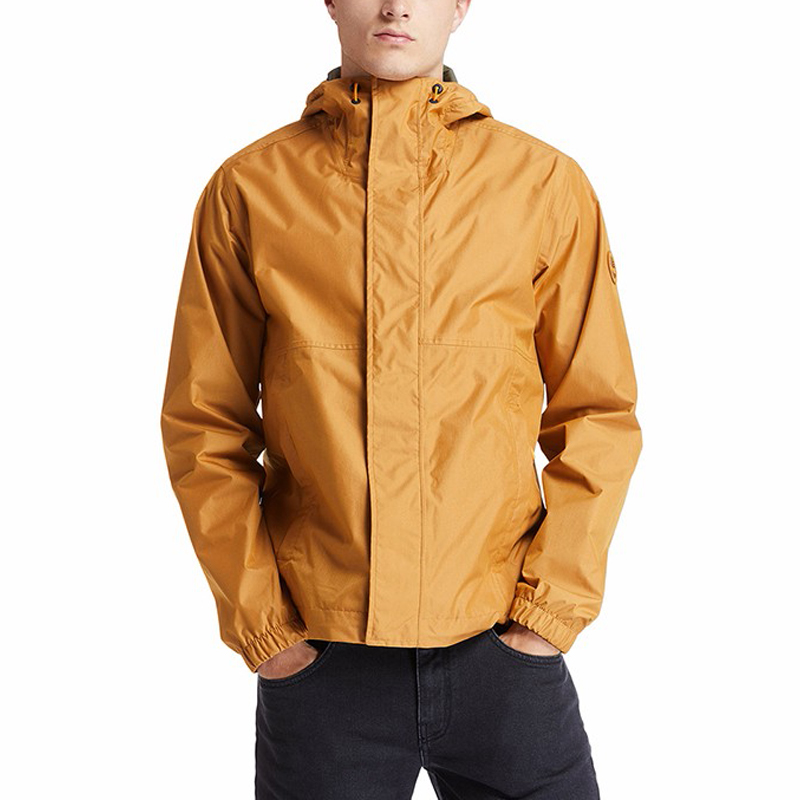 Shop 팀버랜드 팩커블 방수 아웃도어 후드자켓 위트 컬러 A2EYF-P47