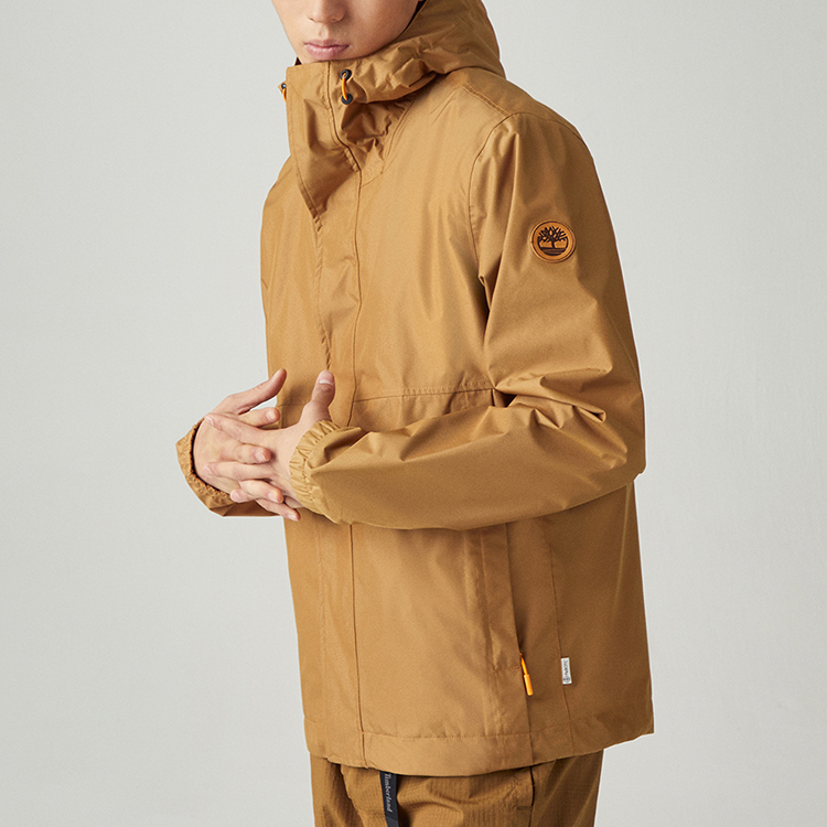 Sizing 팀버랜드 팩커블 방수 아웃도어 후드자켓 위트 컬러 A2EYF-P47