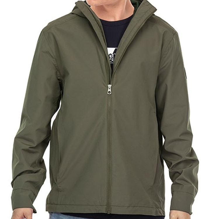 Timberland Packable Waterproof Zip Hoodie Jacket - Military Green A29XAA58 圖 4