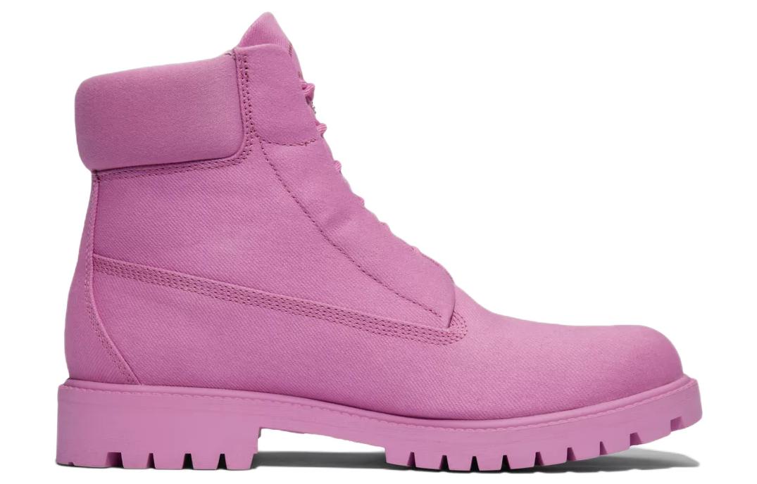 Order PANGAIA x Timberland添柏嵐 防水六英吋 耐磨低筒 戶外靴 粉紅色