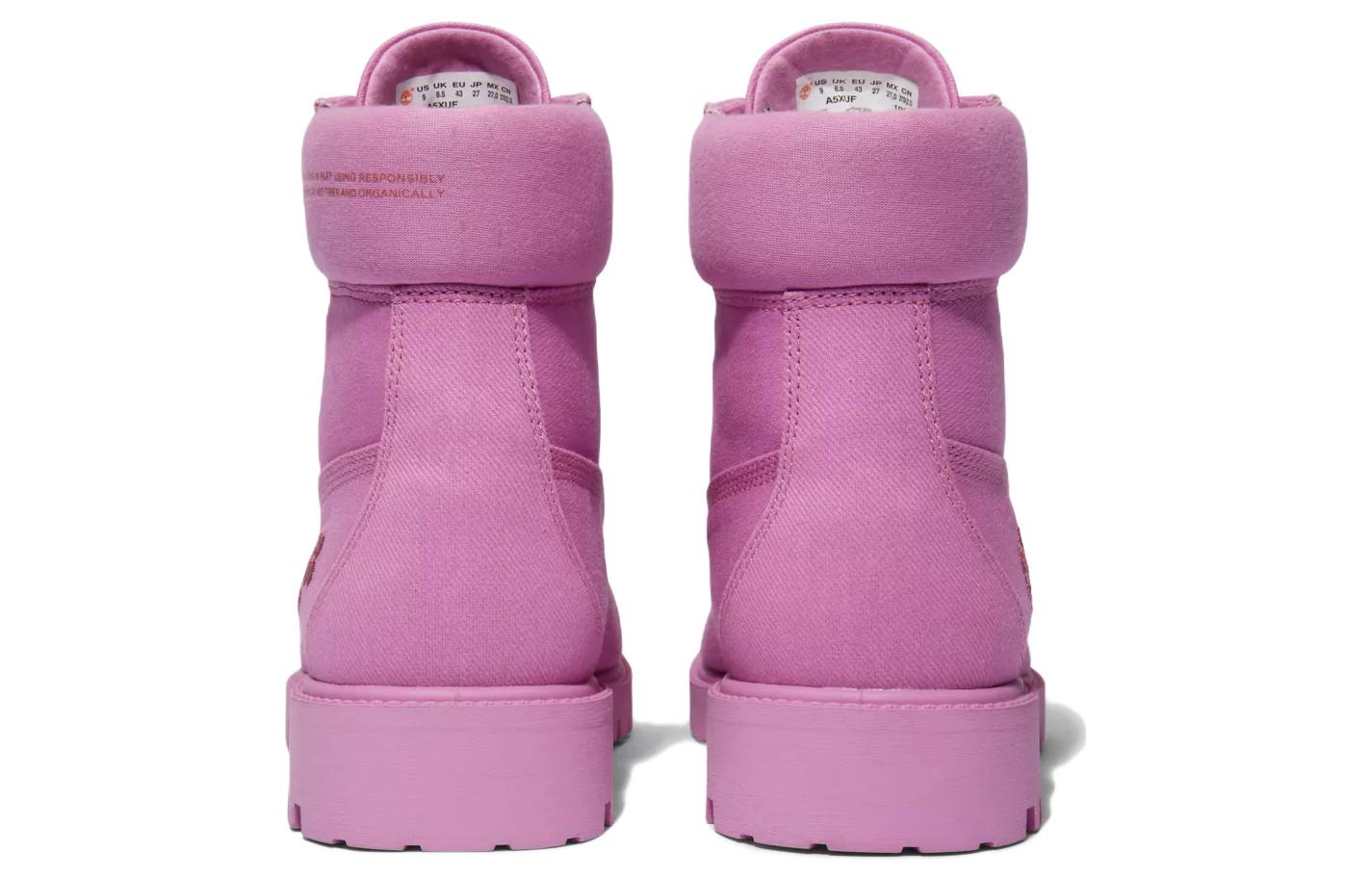 Details for PANGAIA x Timberland添柏嵐 防水六英吋 耐磨低筒 戶外靴 粉紅色