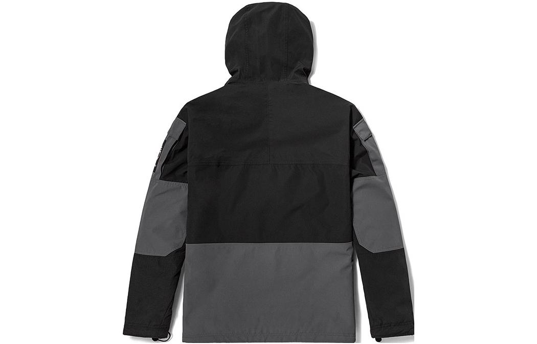 Timberland Patchwork Logo Hoodie Jacket in Black A25KE-M45 圖 3