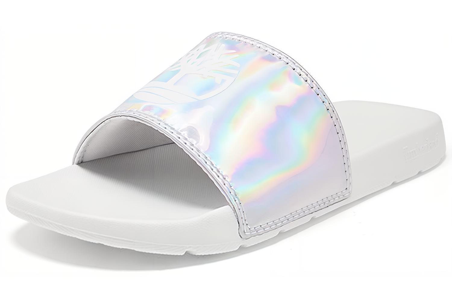 Lookbook 添柏岚 Playa Sands 轻便拖鞋 窄版 银色