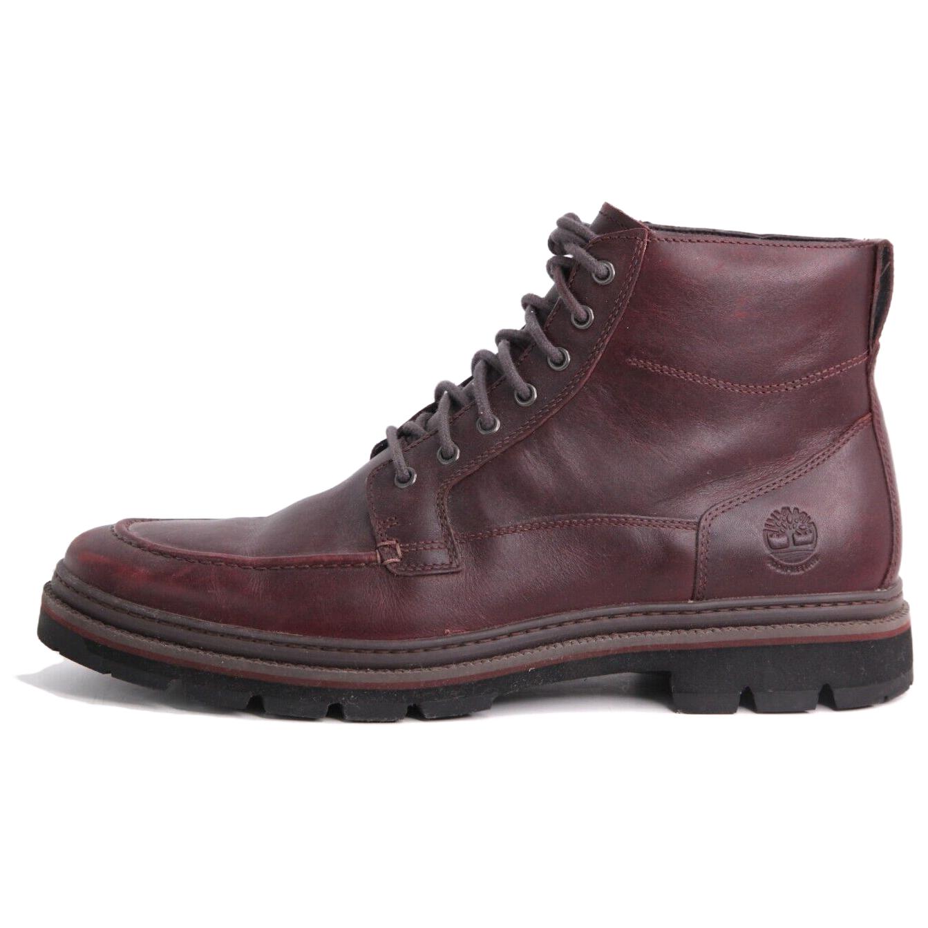 Timberland Port Union 'Red-Brown Waterproof Work Boot' 5814148