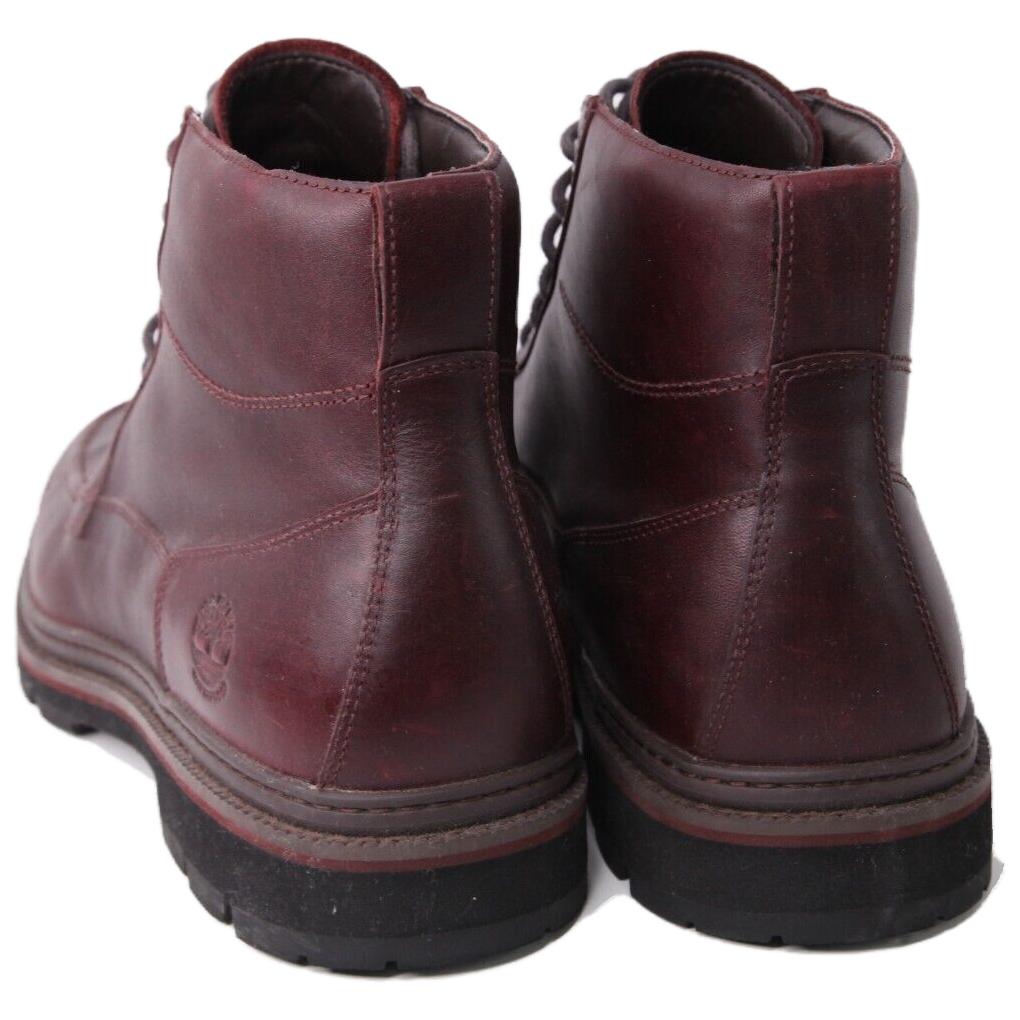 Shop Timberland Port Union 'Bota de Trabajo Impermeable Rojo-Marrón' 5814148