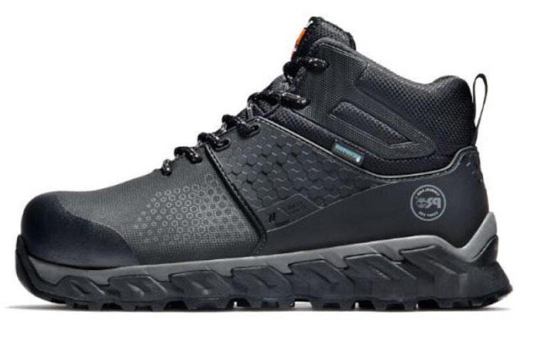 Timberland Powertrain 'Comfortable Durable Waterproof Work Boot Black' A1KBW001