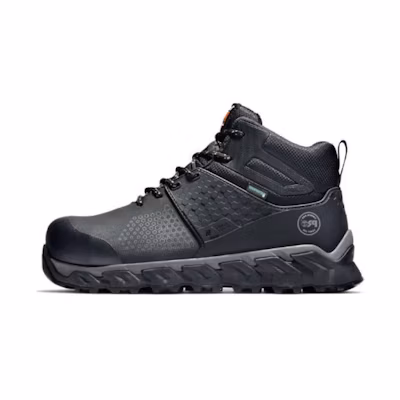 Timberland Powertrain 'CMFTable Durable Waterproof Work Boot Black'
