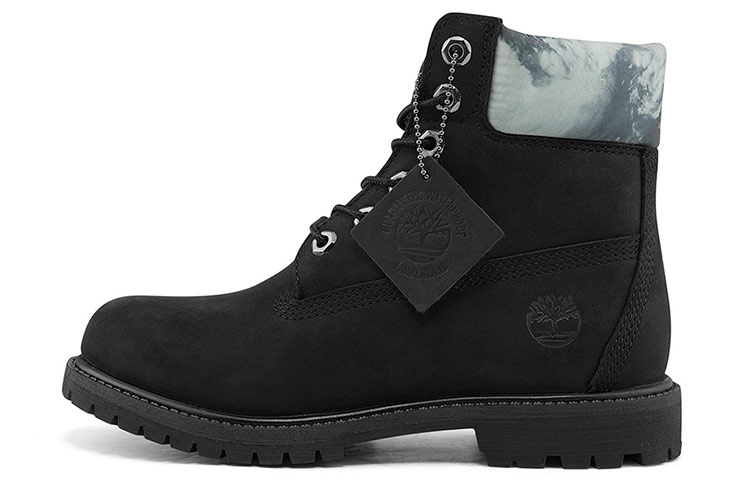 Timberland Premium 6-inch Waterproof Wide-Fit Boot 'Black Nubuck' A2ESHW