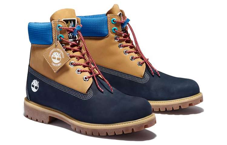 Lookbook Timberland Premium 6 Inch 'Coklat Biru' A2N9E019