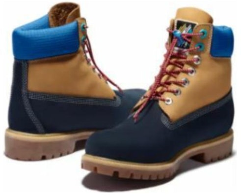 Timberland Premium 6 Inch 'Brown Blue' A2N9E019 Shop Timberland Premium 6 Inch 'Brown Blue' A2N9E019