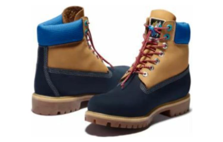 Shop Timberland Premium 6 Inch 'Coklat Biru' A2N9E019
