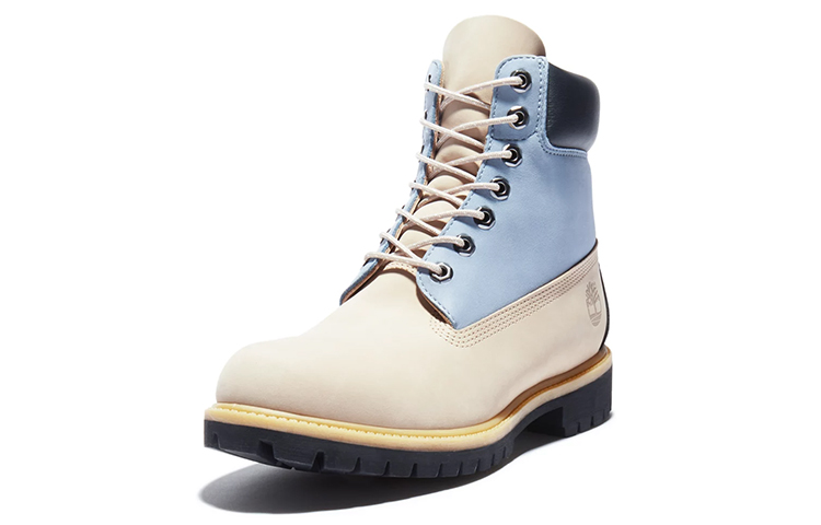 Lookbook Timberland添柏蘭 Premium 6吋 保暖防水馬汀鞋 米藍