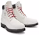 But Timberland Premium 6 Inci "Putih Nubuck dengan Merah" A5S4G