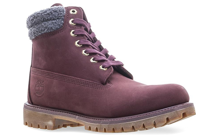 Order Timberland Premium 6 Inch Double Collar Kalispas ‘Burgundy Nubuck’ A1ZK8