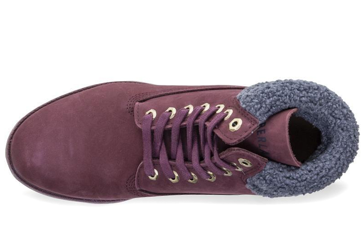 Lookbook Timberland Premium 6 Inch Double Collar Kalispas ‘Burgundy Nubuck’ A1ZK8