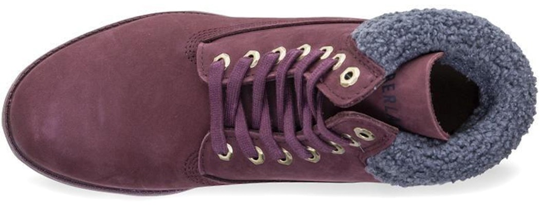 Timberland Premium 6 Inch Double Collar Waterproof 'Burgundy Nubuck' A1ZK8 Lookbook Timberland Premium 6 Inch Double Collar Waterproof 'Burgundy Nubuck' A1ZK8