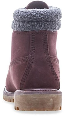 Timberland Premium 6 Inch Double Collar Waterproof 'Burgundy Nubuck' A1ZK8 Shop Timberland Premium 6 Inch Double Collar Waterproof 'Burgundy Nubuck' A1ZK8