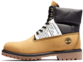 Timberland Premium 6 Inch Leather and Fabric Boots 'Wheat Nubuck with Black' A2QZR Timberland Premium 6 Inch Leather and Fabric Boots 'Wheat Nubuck with Black' A2QZR