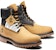 Timberland Premium 6 Inci But Kulit dan Kain 'Wheat Nubuck dengan Hitam' A2QZR